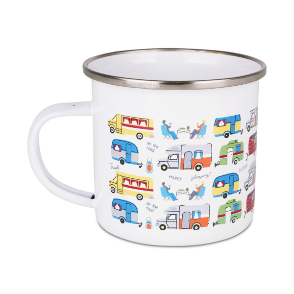 Emaillebecher Edition Campingfreude